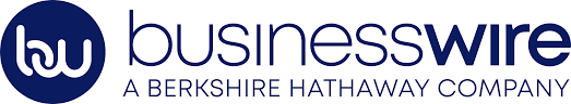 Logo of Business Wire, a Berkshire Hathaway company, featuring "bw" in a circle on the left.