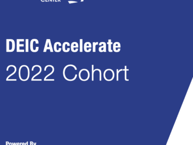 Graphic for DEIC Accelerate 2022 Cohort. Includes logos of Dominion Energy, Activation Capital, VIPC, and Hanover County at the bottom.