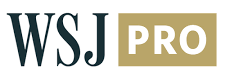 WSJ Pro logo featuring "WSJ" in bold black letters and "PRO" in white letters on a gold background.