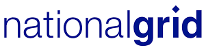 Logo displaying the text “national grid” in lowercase blue letters with a small diamond above the letter “i.”.